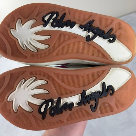 Palm Angels Snow Low Top Pink Suede Chunky Sneakers Women's Size 3 US/2 UK/36 EU - Picture 5 of 14